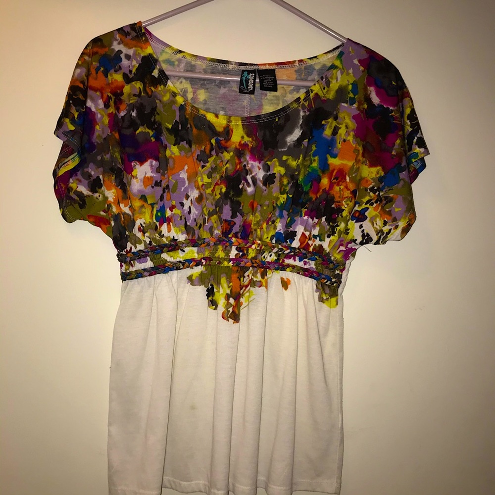 Spring Floral Top